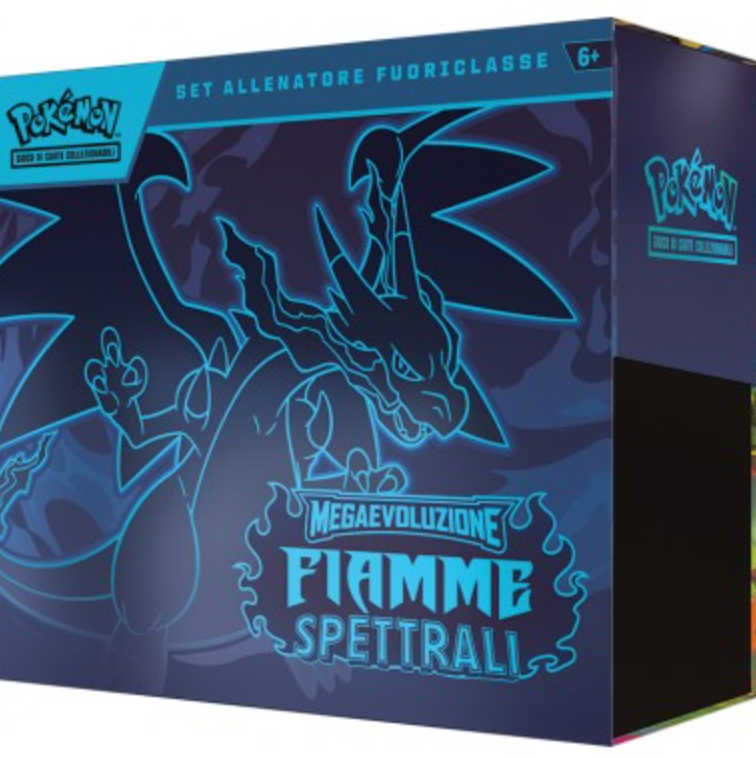 Megaevoluzione Fiamme Spettrali - Set Allenatore Fuoriclasse 🇮🇹